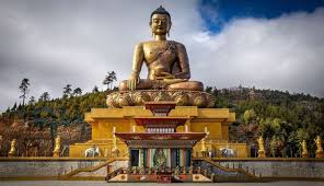 Serene lake in Bhutan