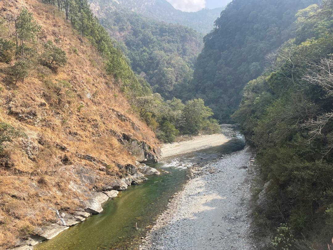 Nyera Amari Hydropower Project landscape view